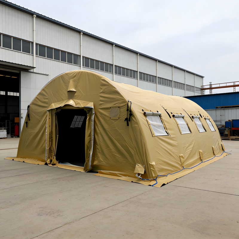 Group Giant 50M Pvc High Pressure Modular Expandable Wholesale Emergency Refugee Shelter Tent