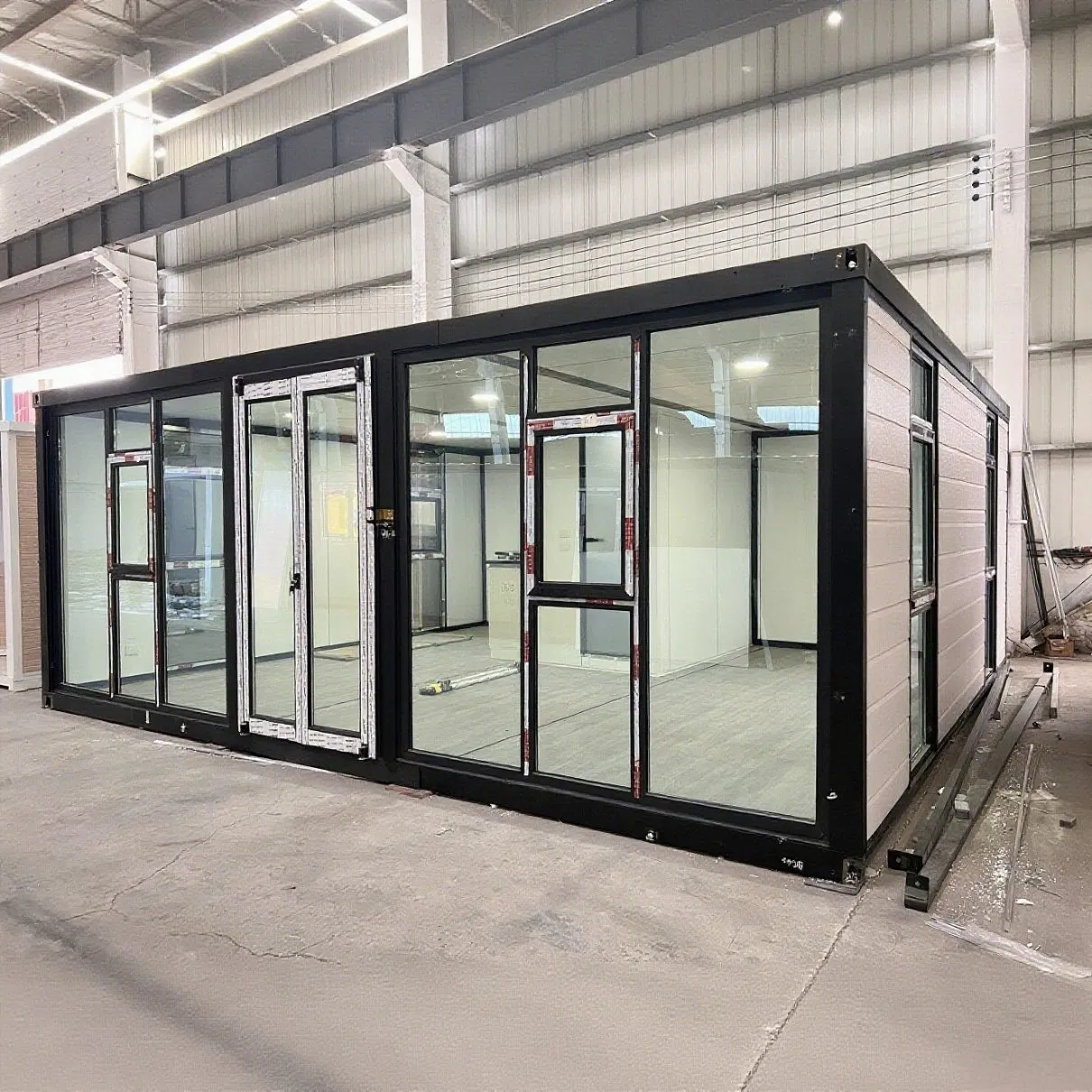 Shipping Flat Pack Container Customizable Modern Design Prefabricated Modular Container Housing