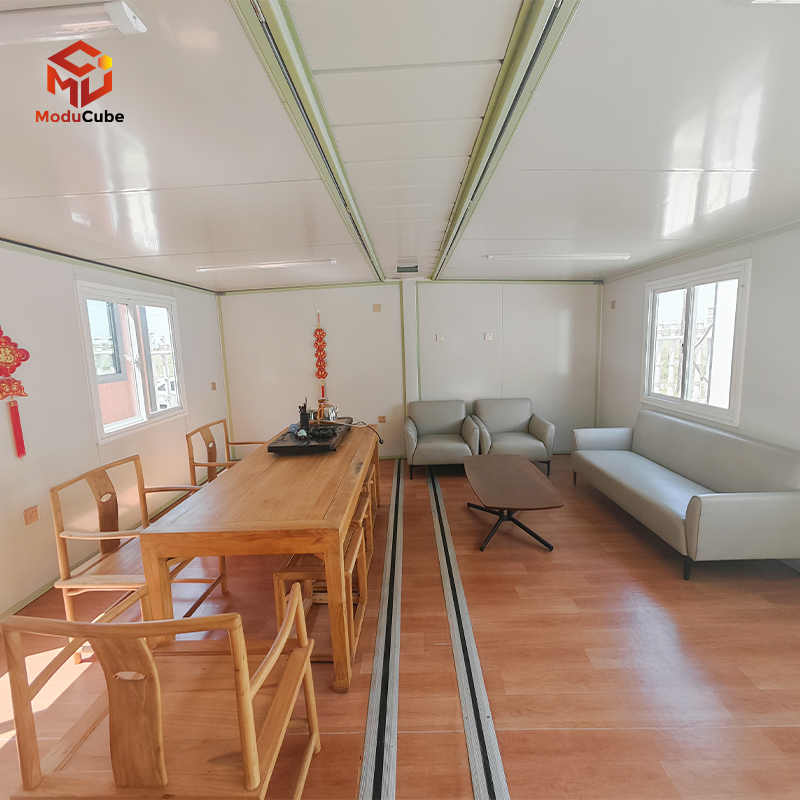 Moducube 20ft Mini Expandable Container House Casa Portable Shop Rumah Tinyhouse Folding Tiny Prefab House