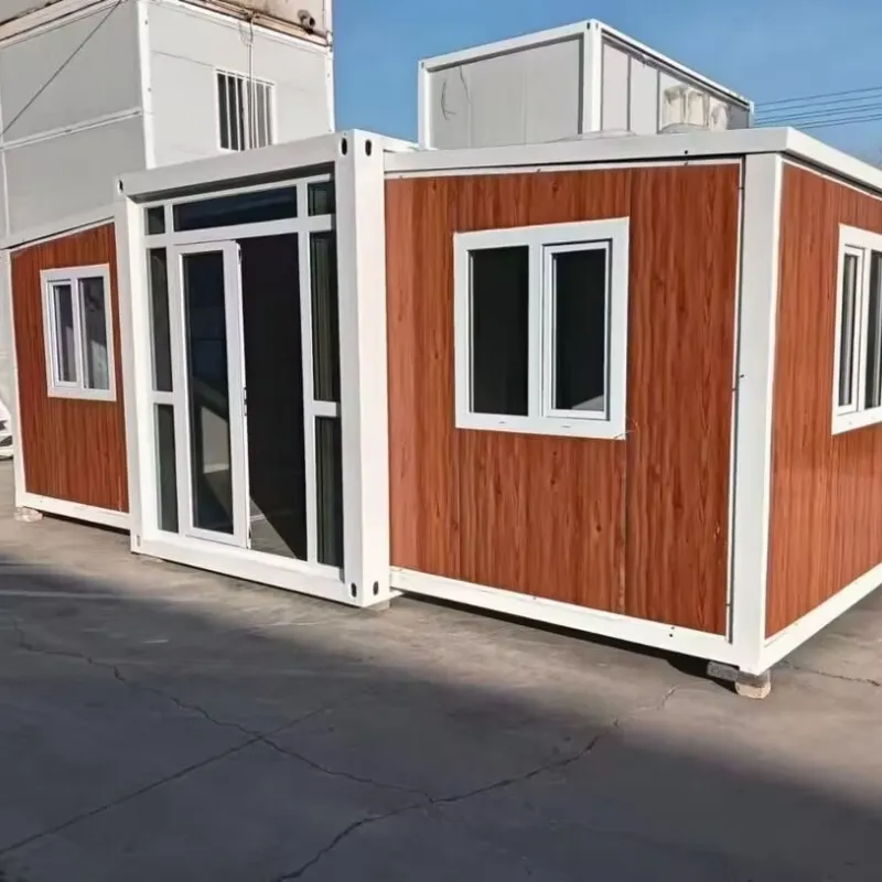 20FT 30FT 40FT Folding Modular Home Expandable Container House with Solar Energy System