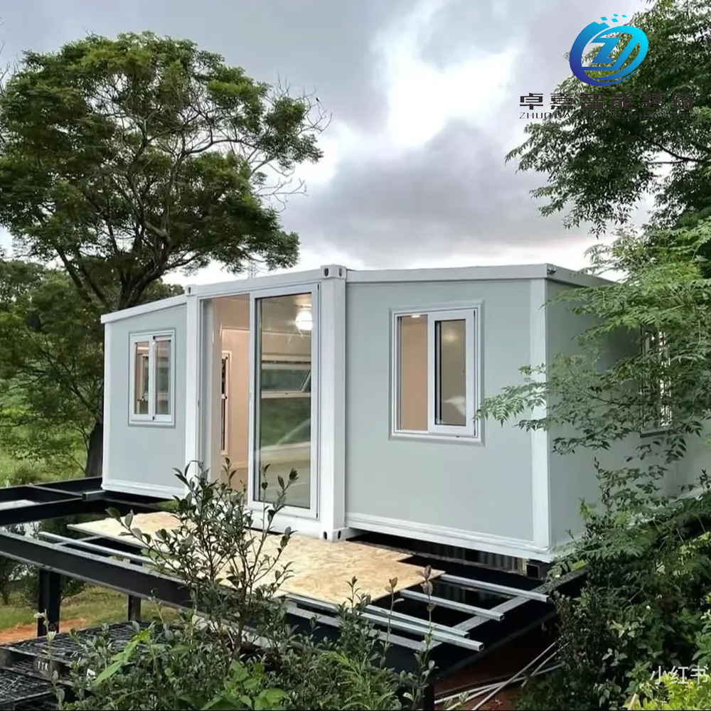 Outdoor Mobile Foldable Expandable Container House Dual-Wing, Easy-to-Fold Room Extension Export-Ready Expandable Container Home