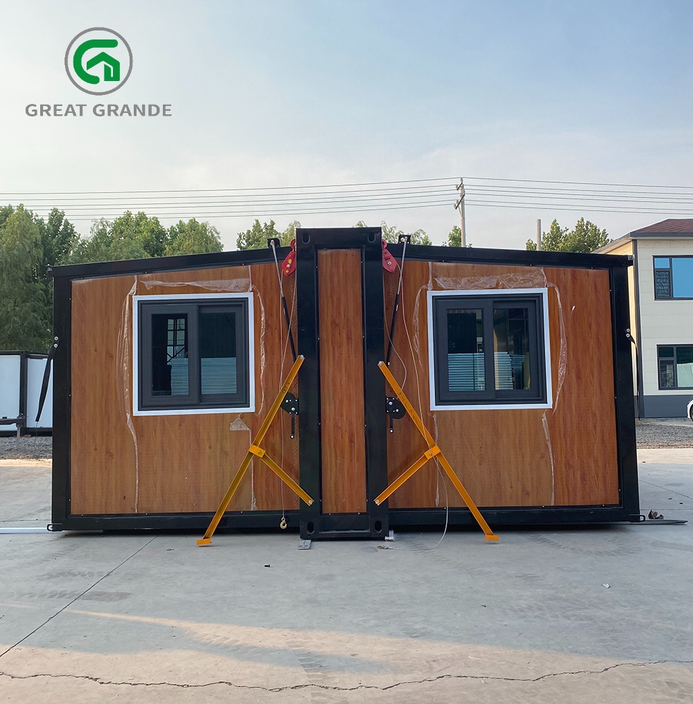 Cheap Modular Homes Mobile Ready Casa De Container House Tiny Prefabricated Fold 20ft Container Living House Folding Room