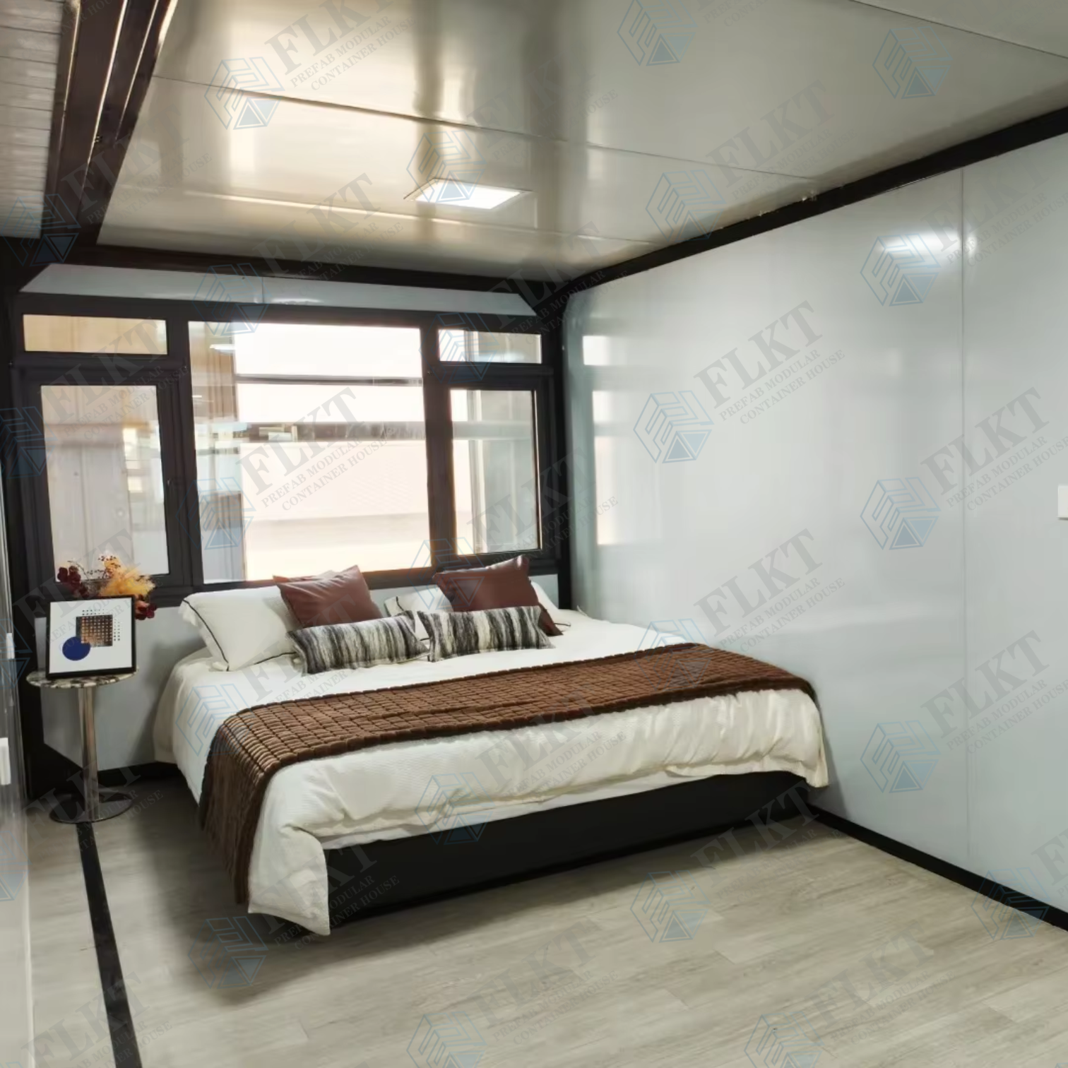 FLKT ISO Approved Waterproof Expandable Container House 2 Years Warranty Source Factory Prefabricated Mobile Home for Camping