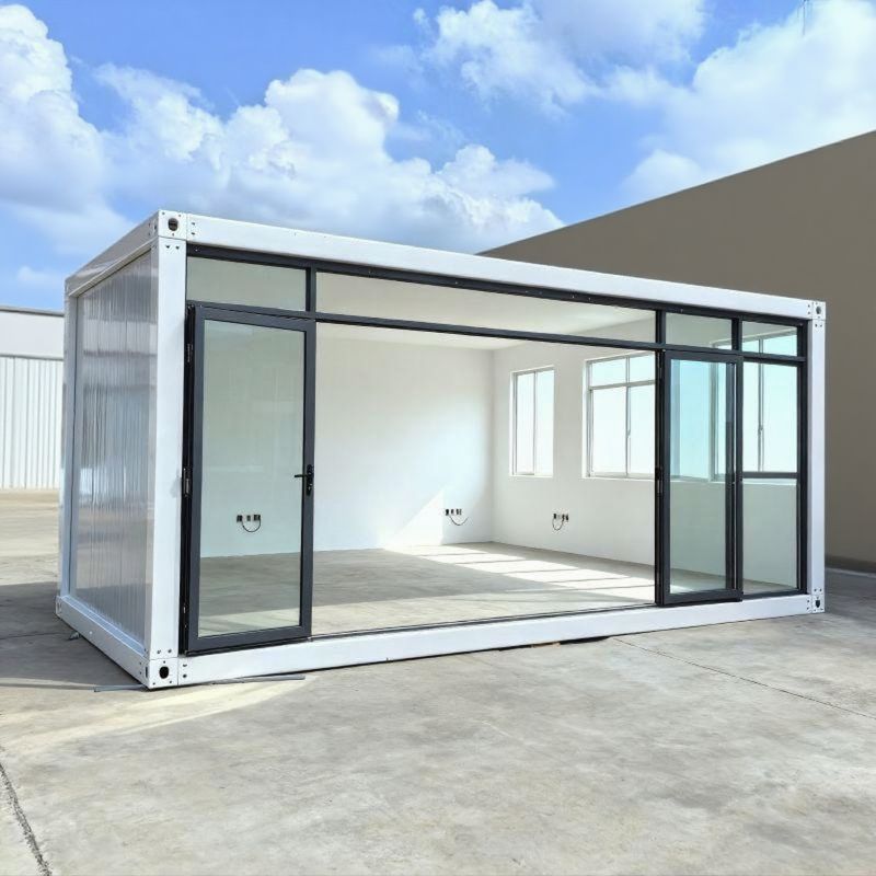 Steel Structure Prefabricated Container House 20ft 40ft Flat Pack Expandable Mobile Home, Detachable for Hotel/Office/Camping