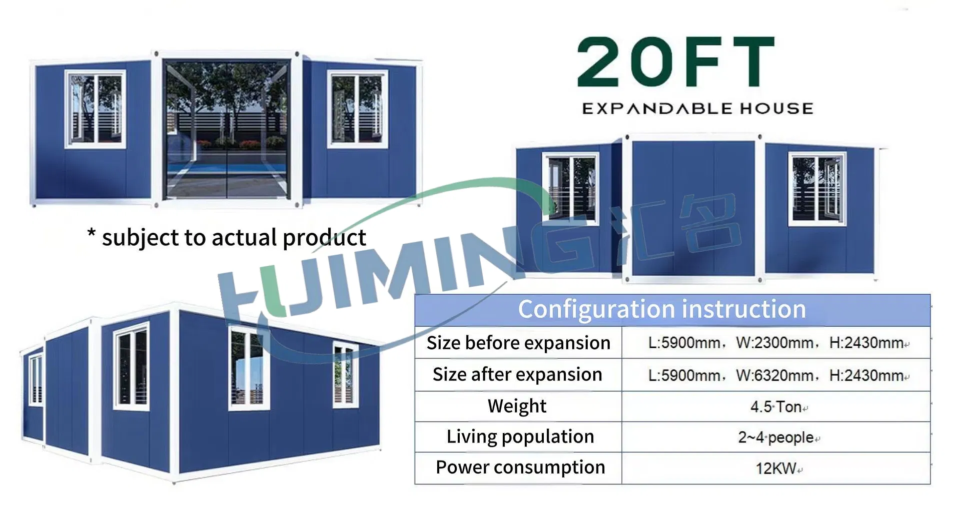 Vacation Expandable Container House