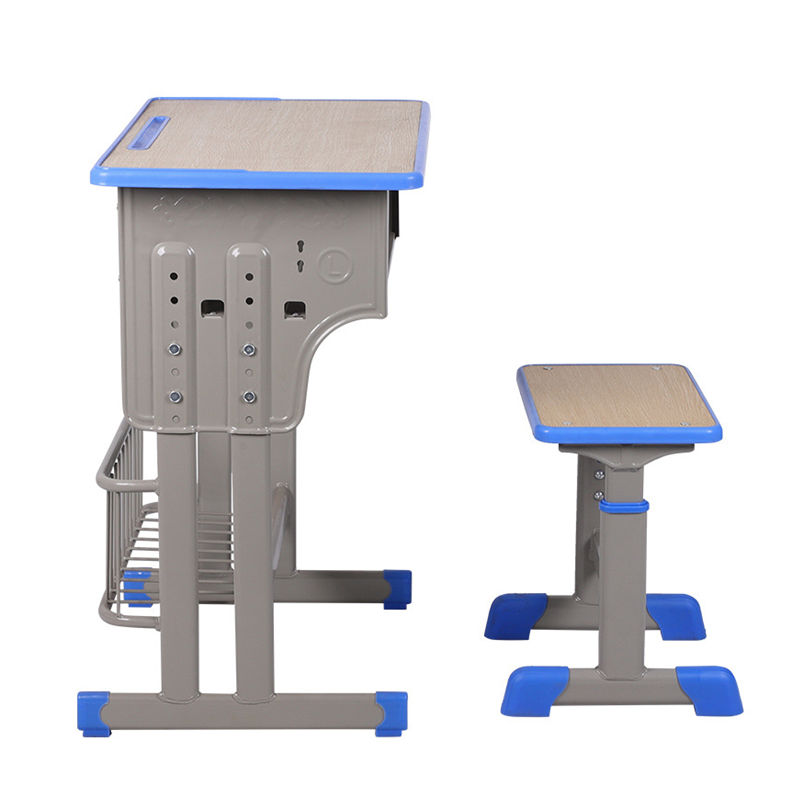 High Quality Primary Set Schools Cheap Student Desk And Chair With Drawer And Hook For Classroom