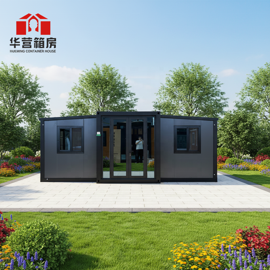 Granny Flat 20 Ft Expandable Container Folding House Prefab Villa Shipping Mobile Home 2 3 4 5 Bedroom Supermarket Mall Fast