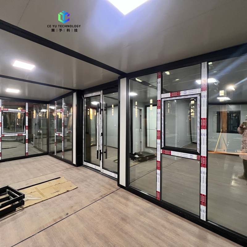 Double Wing Expandable Modular Building Low Cost High Space Utilization Expandable Home for Dormitory Staff Accommodation