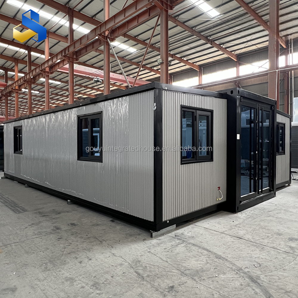 Luxury 20ft Expandable Container House Prefab Villa with Kitchen and Bathroom for Hotels Made From Sandwich Panel Material