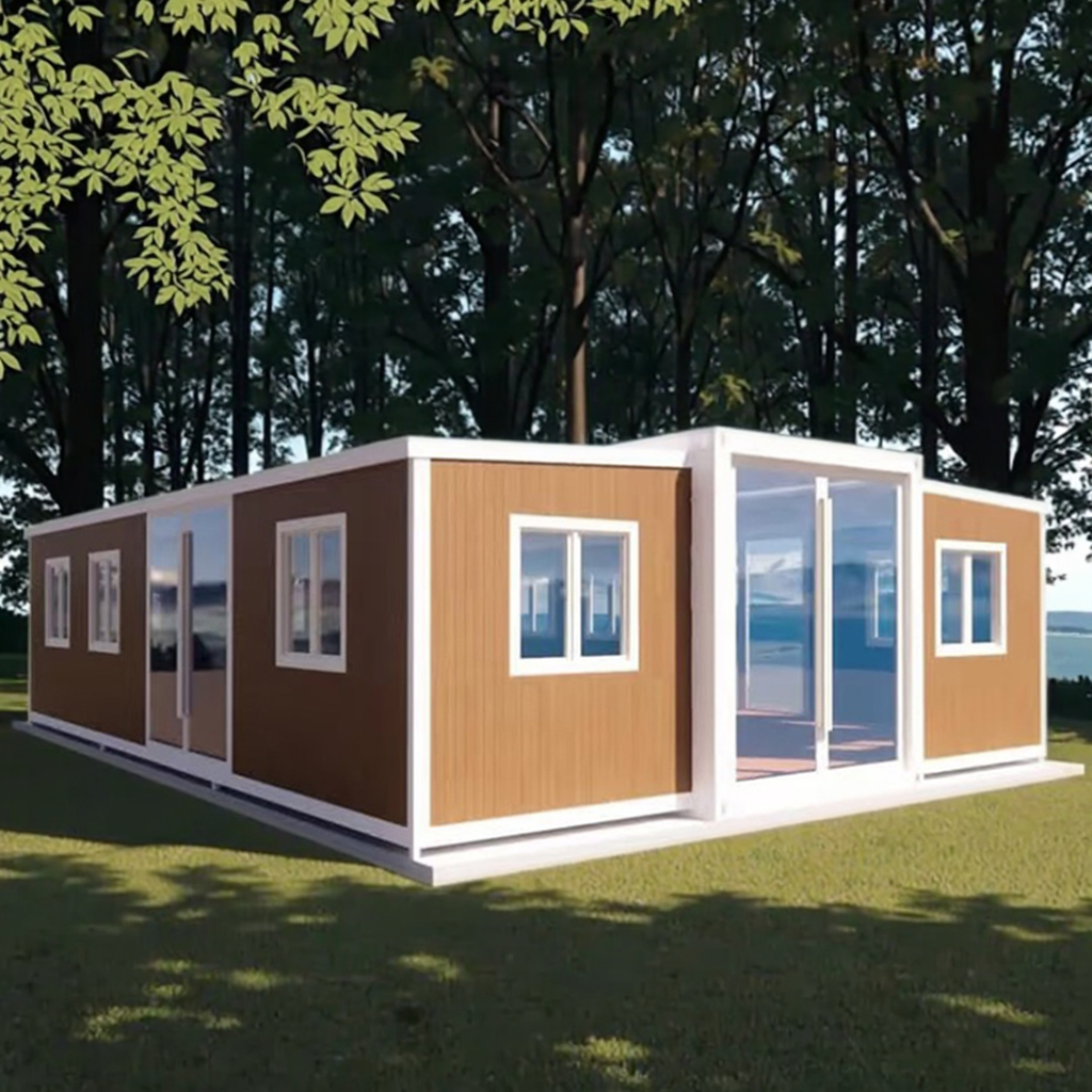 Prefabricated Container House Expandable Tiny Home Portable Foldable 20ft 40ft Mobile Modular Modern Breathable Living Room