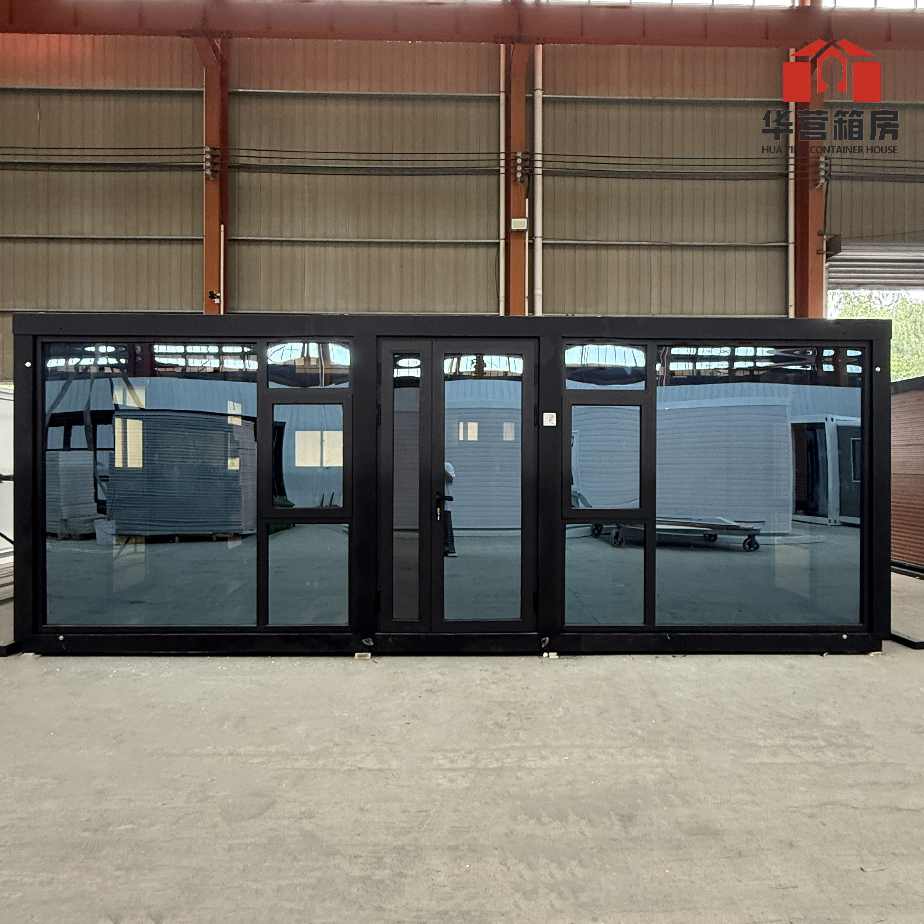 Luxury 20-Foot Expandable Container Mobile Houses Portable Offices Kitchen Bathroom Small Vacation Houses Made Sandwich Panel