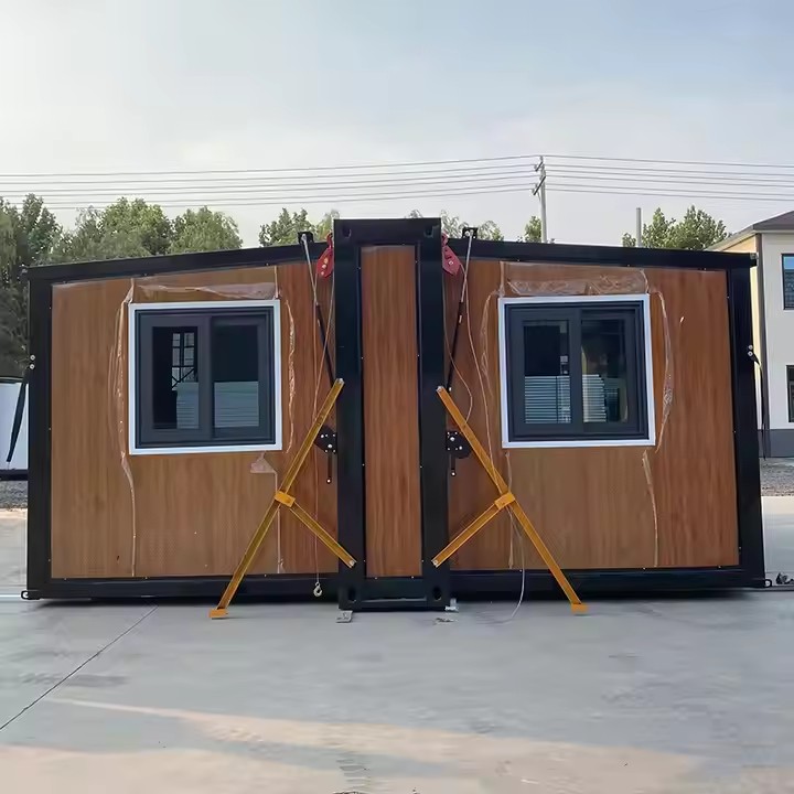 700 Double Wing Residential Folding Foldable Warehouse Storage Expandable Container House for Activity Rooms