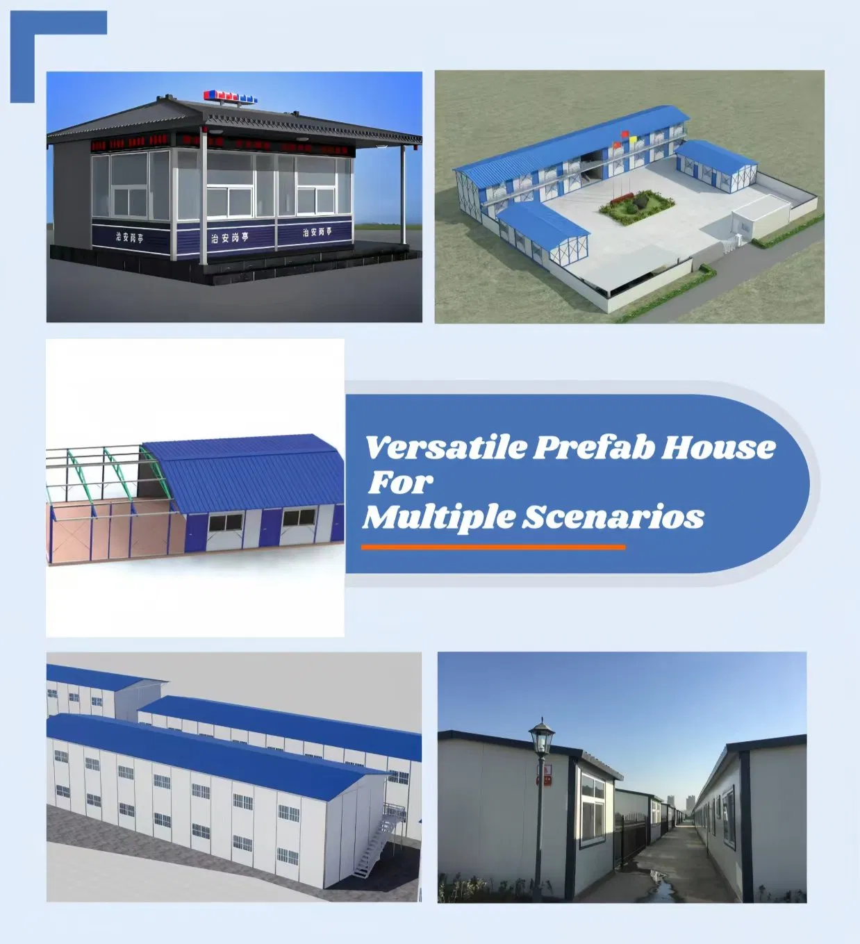 Insulated Sandwich Panel K-Type Prefab Cabin