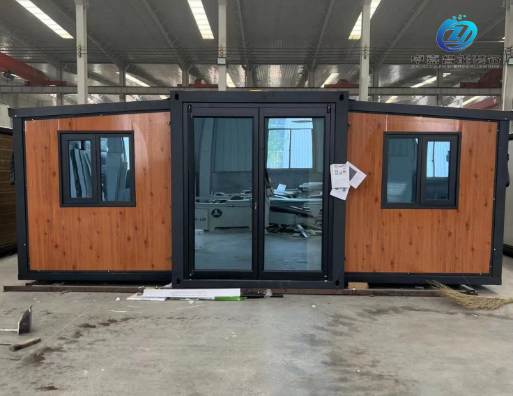 Outdoor Mobile Foldable Expandable Container House Dual-Wing, Easy-to-Fold Room Extension Export-Ready Expandable Container Home