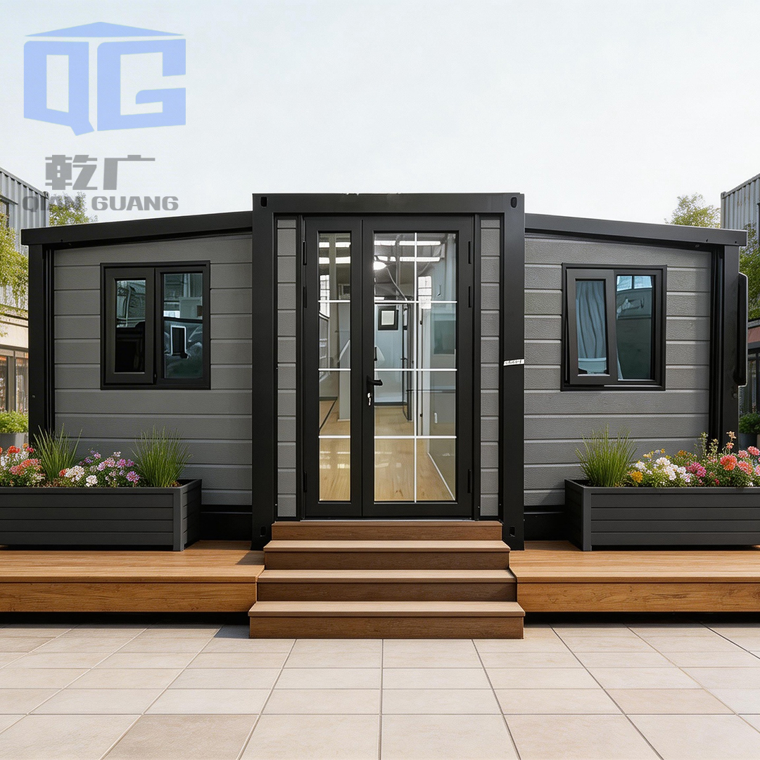 Ready Made 40ft 30ft 20ft Luxury Container House 2 Bedroom Mobile Expandable Home Steel Structure Portable House Living Space