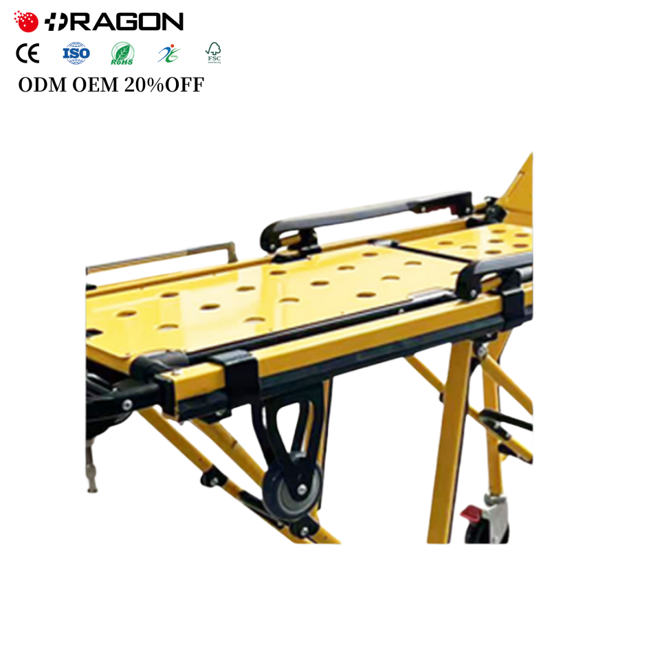 Medical Folding Stretcher ,Ambulance Patient Transport Stretchers,Ambulance Stretchers Emergency Trolley Ambulance Bed Stretcher