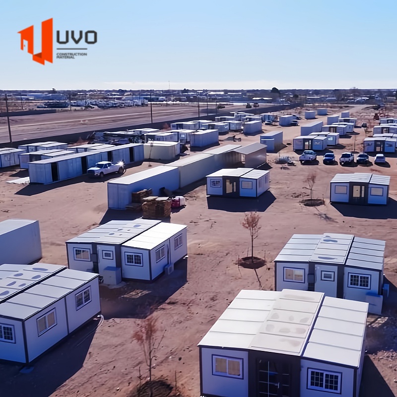 20ft Expandable Steel Container Hospital Prefabricated Modular Medical Clinic Portable Emergency Isolation Hurricane Proof