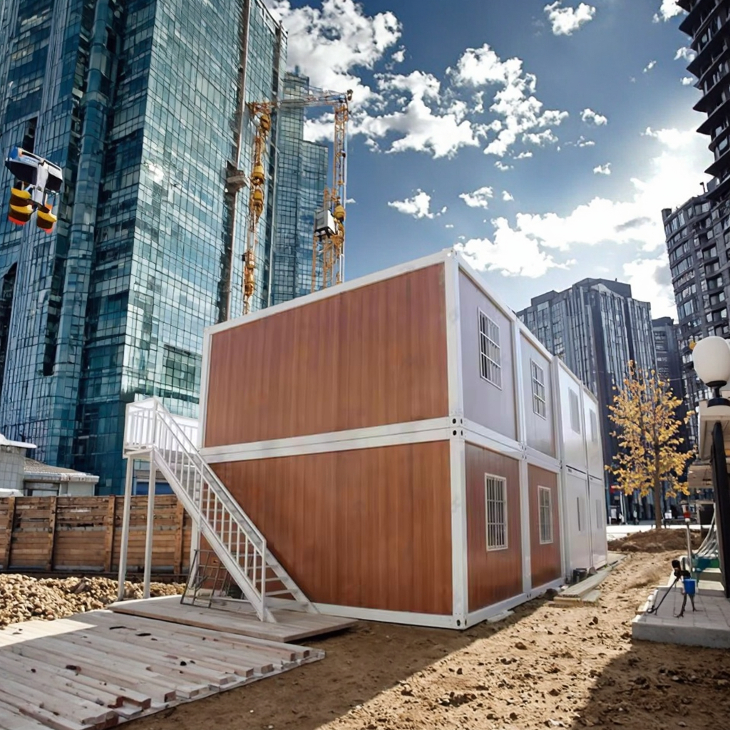 China Lightweight Steel Modular Container House Quick Assemble Detachable Expandable for Camping Sites Outdoor Bedrooms Mall