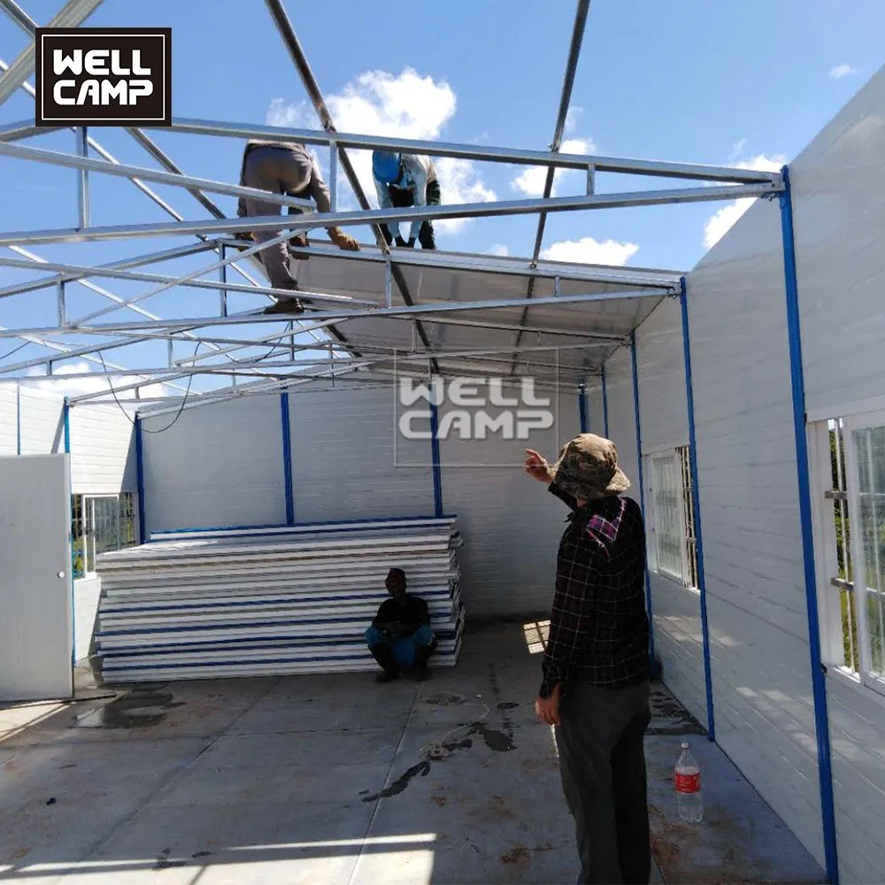 Factory Customized Environment Protect Wellcamp Prefabricated Building Labor Accommodation Portable K Hose
