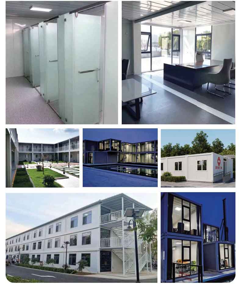 Container House for Hotel Cabin Expandable Prefabricated Folding Garden Hotels Resorts Portable 2 Bedroom Living Frame villa
