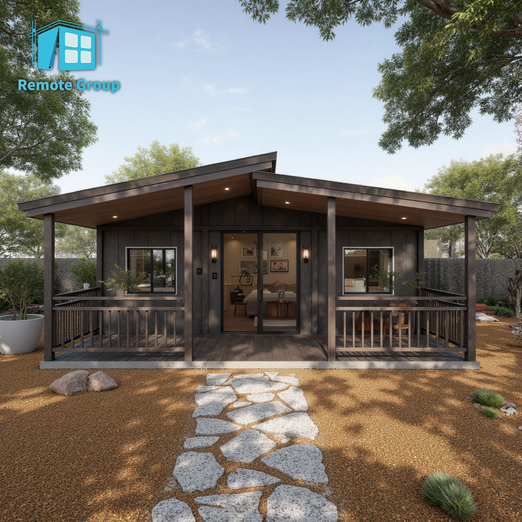 REMOTE Luxury 10ft 20ft 40ft Collapsible Modular Folding Container Tiny Home Portable Movable Prefab Houses Ready To Ship