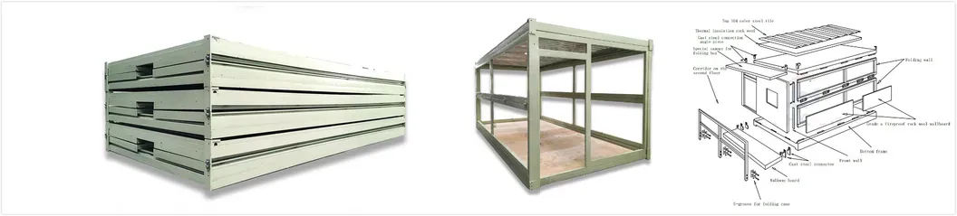 Specification details of folding container room