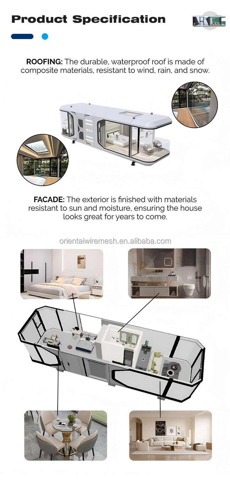 Space Capsule House Exterior