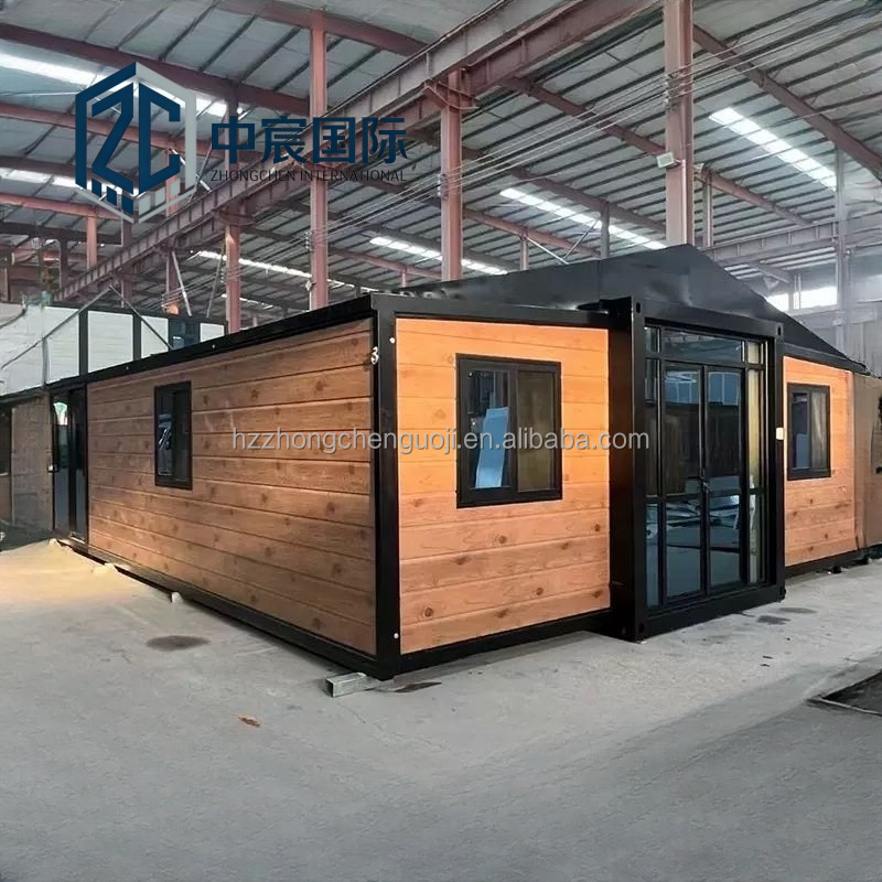 Zhongchen Prefab Container Villa 20ft Expandable Mobile Home with Kitchen Apartment Modern Living Space All in One Ready