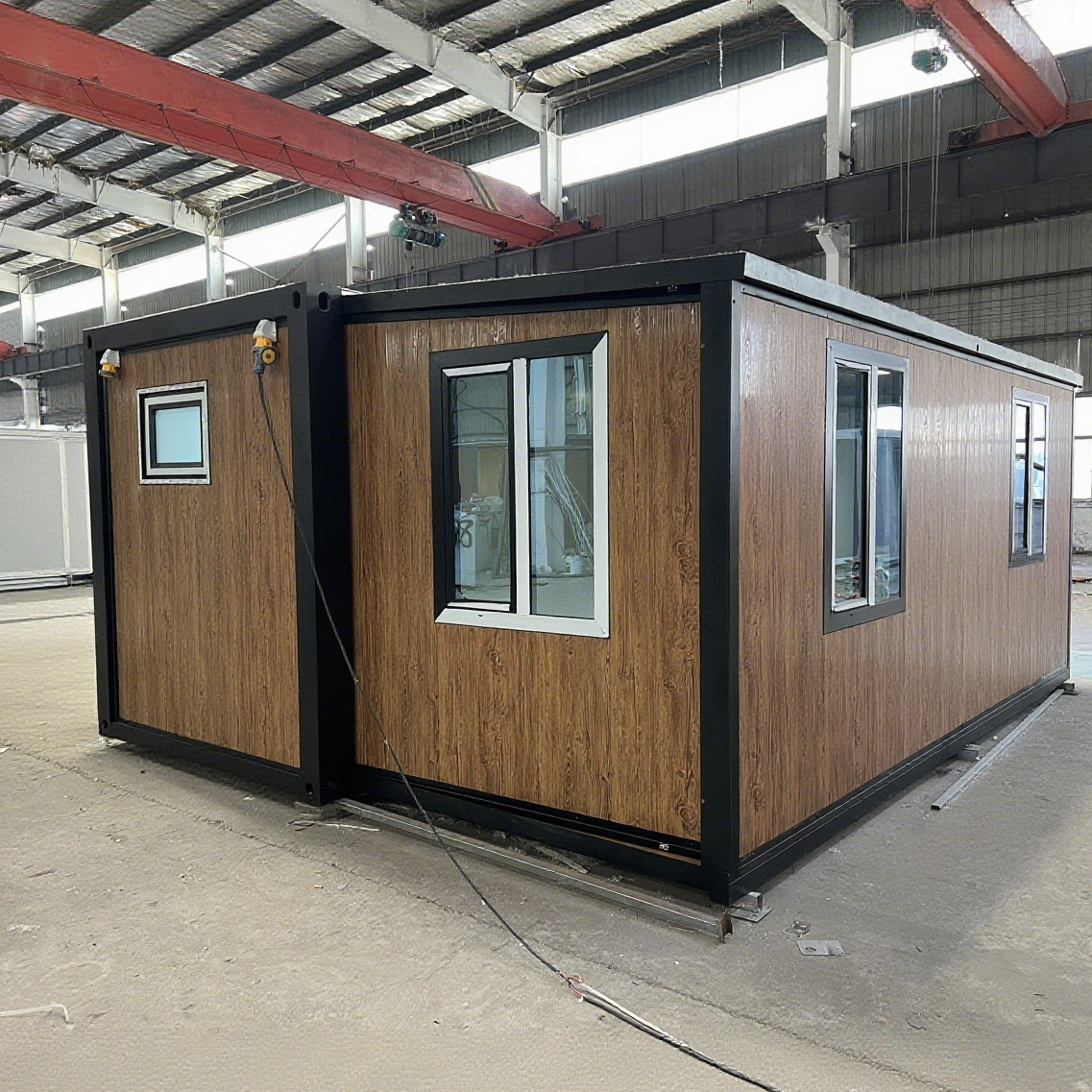 Energy Saving Expandable Container House Corrosion Resistant for Coastal Camping Factory Site Temporary Dormitory