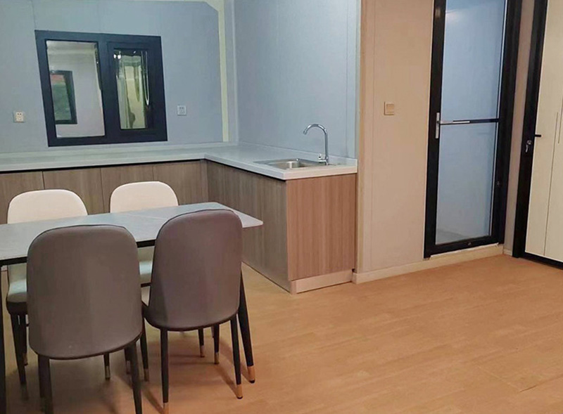 Prefabricated Container House Expandable Tiny Home Portable Foldable 20ft 40ft Mobile Modular Modern Breathable Living Room