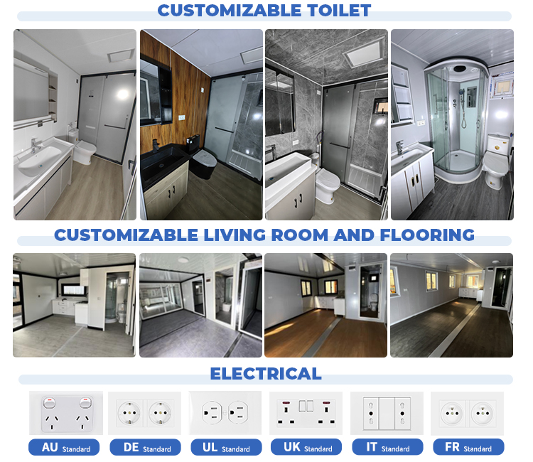 30ft Container House Prefab Modular Tiny House Modular Office Casa Prefabricada Expandable Container House Prefabricated House