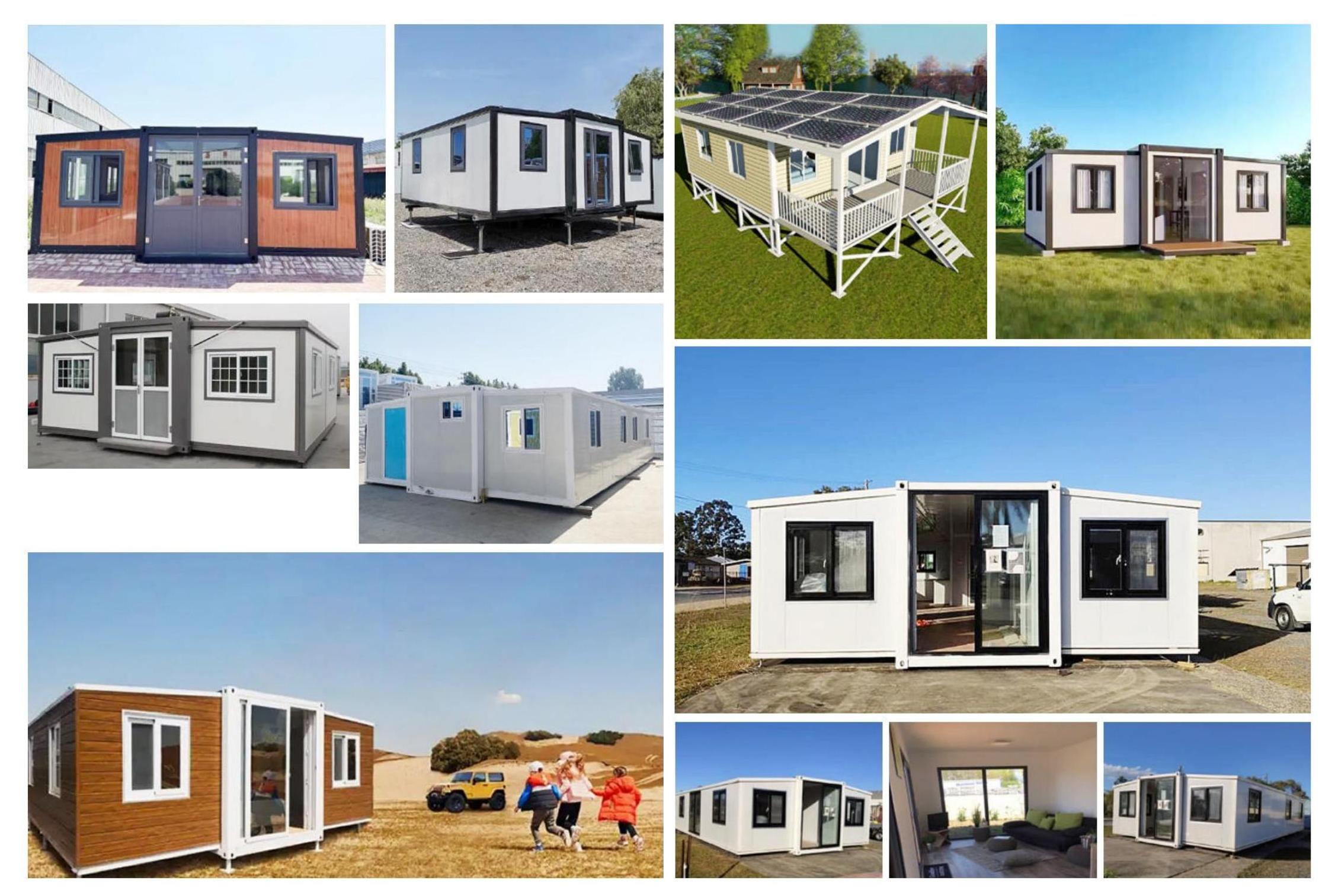 Open Plan Expandable Steel Container House 20ft 40ft Spacious Prefab Home for Apartment Office Villa Use