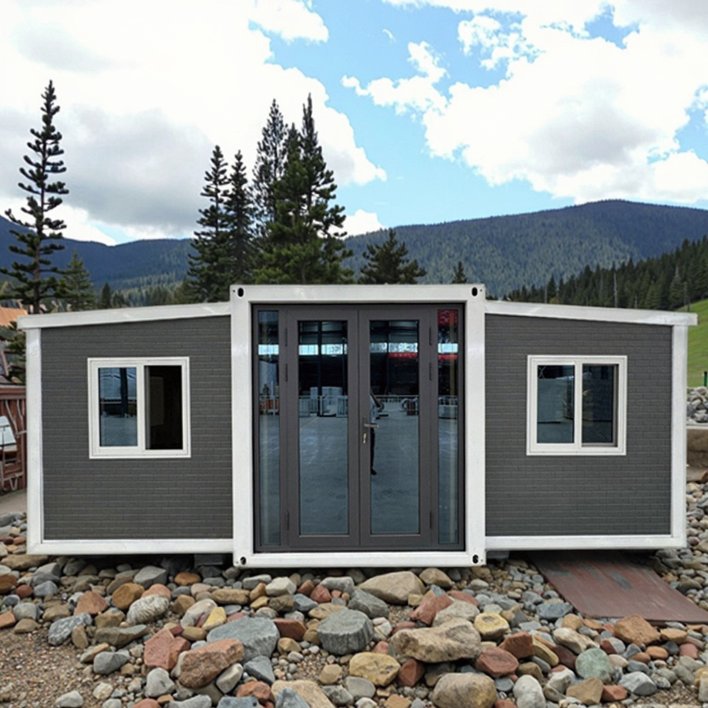 Prefabricated Container House Expandable Tiny Home Portable Foldable 20ft 40ft Mobile Modular Modern Breathable Living Room