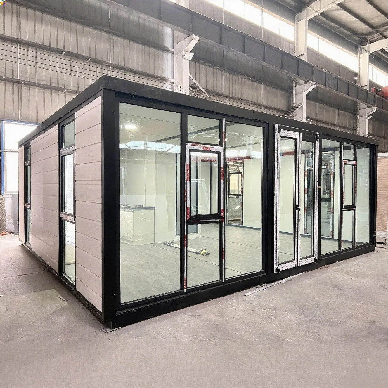Shipping Flat Pack Container Customizable Modern Design Prefabricated Modular Container Housing
