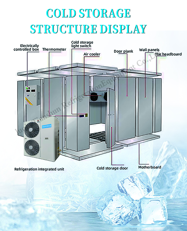 Expandable Container Portable Mini Cold Room Compact Modern Design Steel Sandwich Panel Construction Plug-and-Play Solution