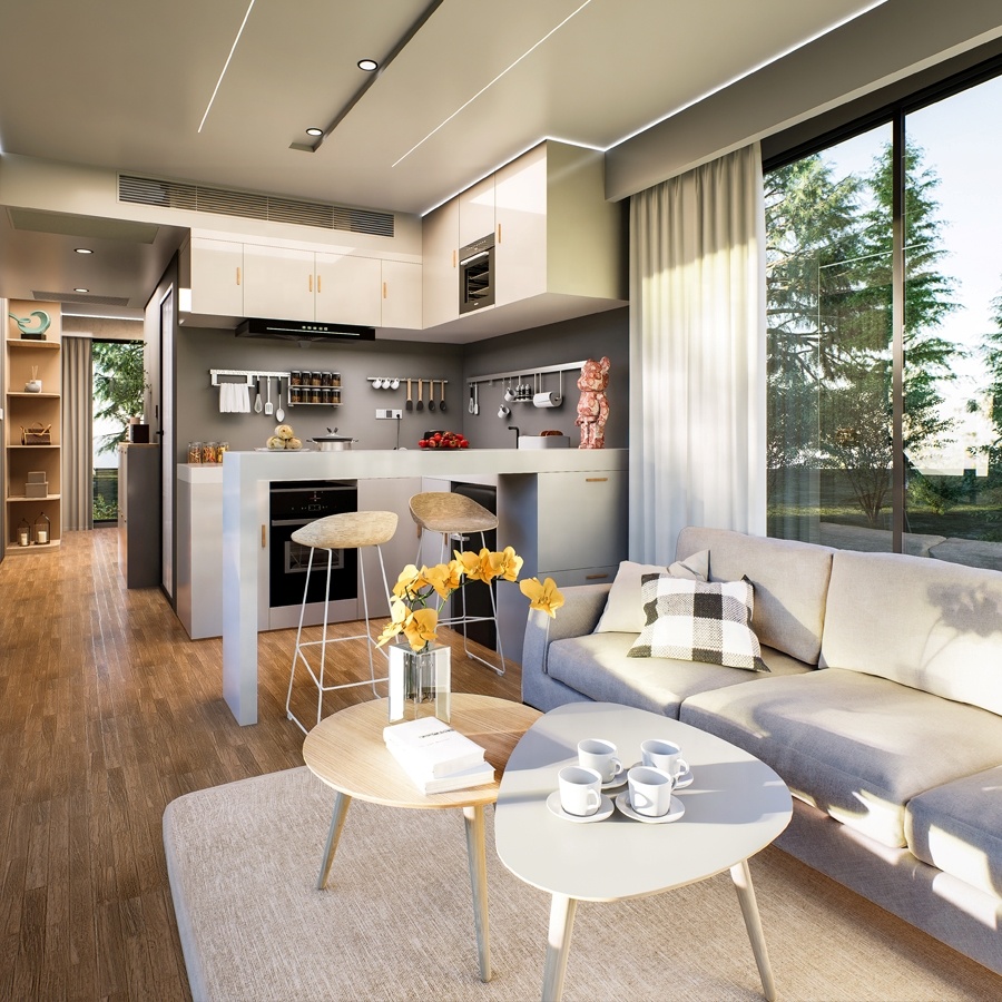 Luxury Prefabricated Modular Tiny Commercial Space Mobile Modern Capsule House Airship Pod Capsule Room For Living Resort