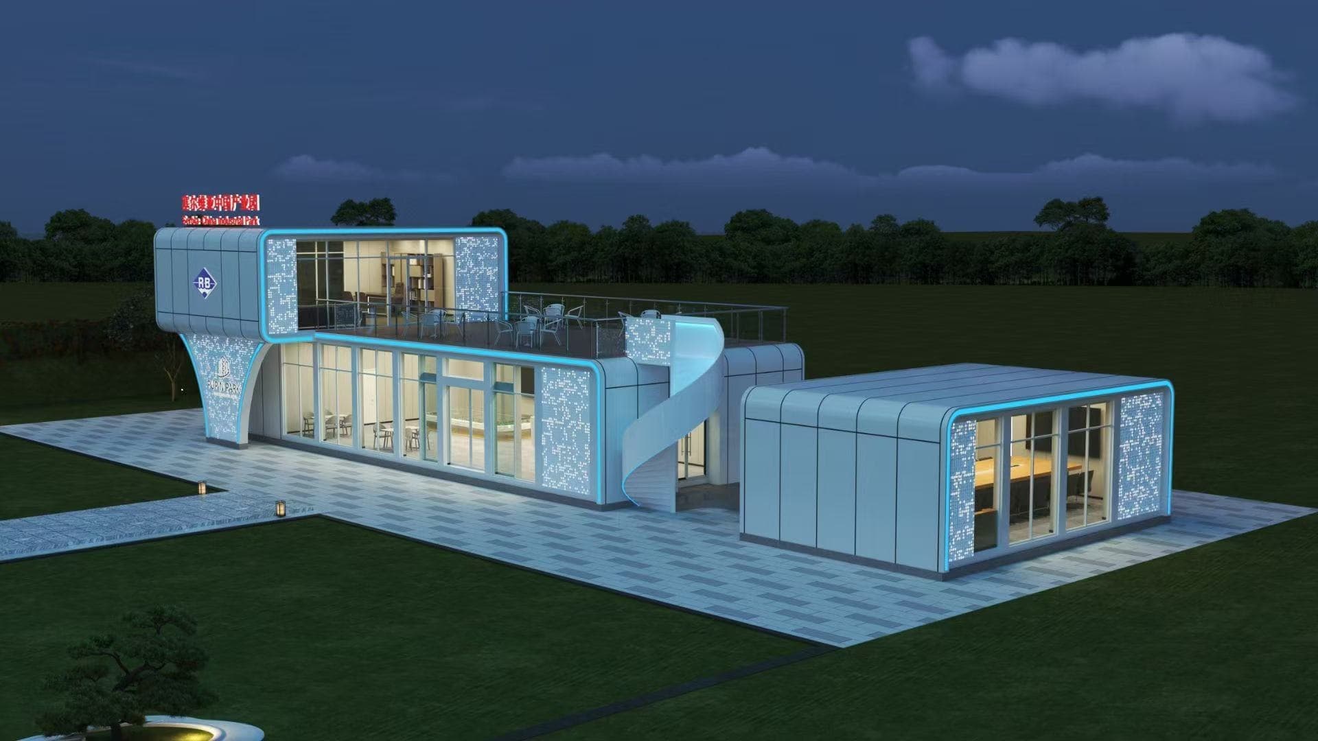 Expandable Container House Model 1