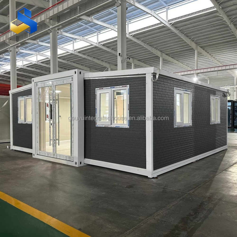 China Prefab 20ft 30ft 40ft Mobile Extensible Expandable Container Living House with Bathroom and Kitchen