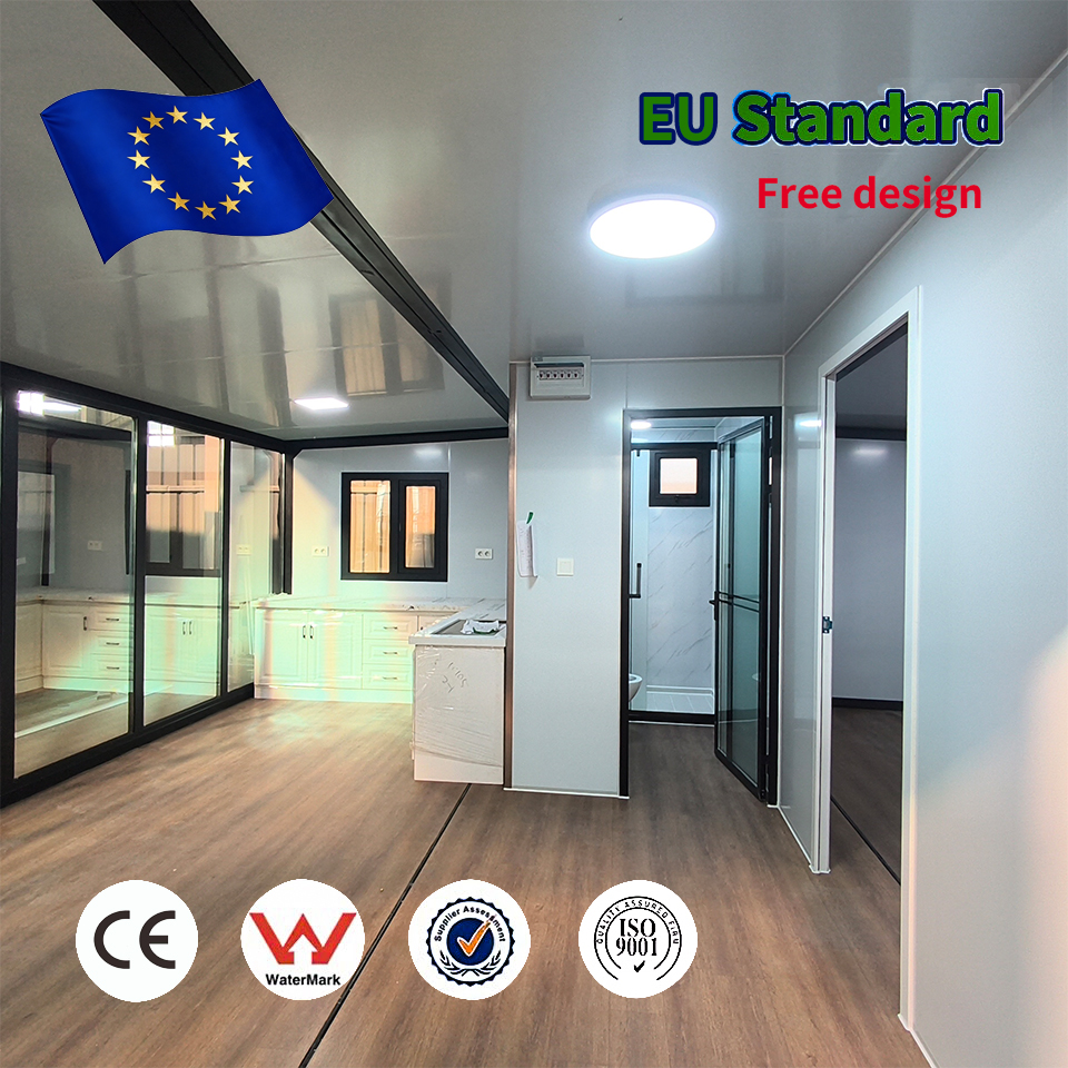 Chinese Factory 20ft Expandable Steel Container House with Bathroom Kitchen 1 Bedrooms Prefabricated Outdoor Use Wholesale Price