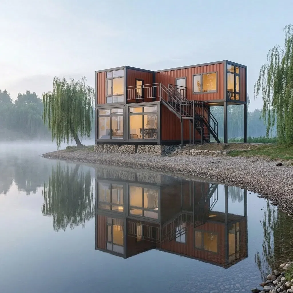 40FT Ready Foldable Portable Prefabricated Expandable Prefab Modular Container House