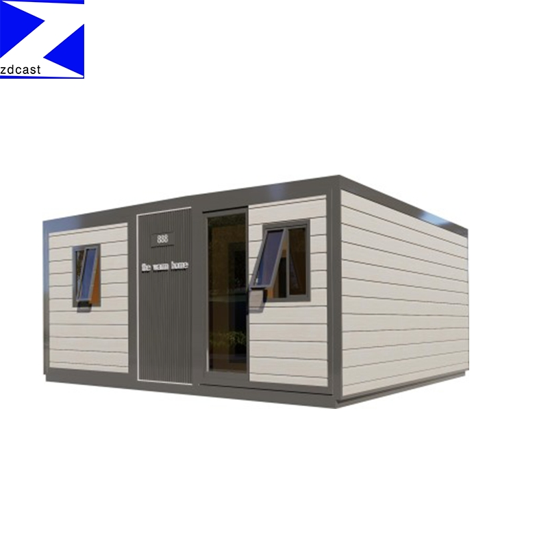 Multi-Room Expandable Container House for Family Vacation Rental