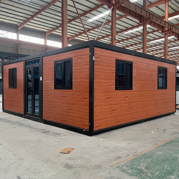 20ft/40ft Expandable Container House for Workers Accommodation Modular Folding Office Building Breathable Sandwitch Panel for