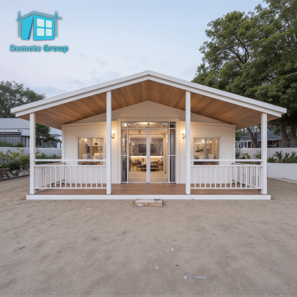 REMOTE Hot Sale Luxury Outdoor 2 3 4 Bedrooms Homes Collapsible Expandable Prefab Modular 10FT 20 FT 40 Foot Container House