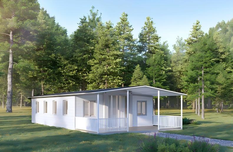 Expandable Breathable Steel Container-Mounted Movable House for Office Building and Apartment Use