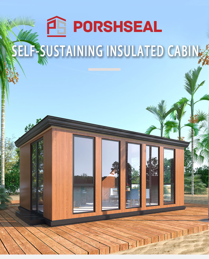 Self-Sustaining Insulated Cabin Exterior View