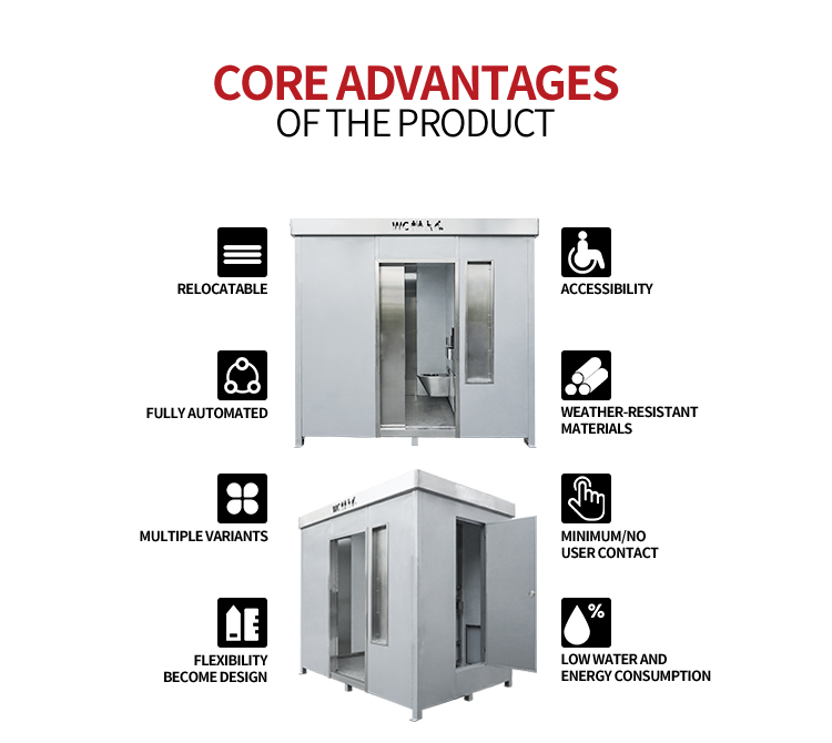 Stainless Steel Portable Toilet Feature 2