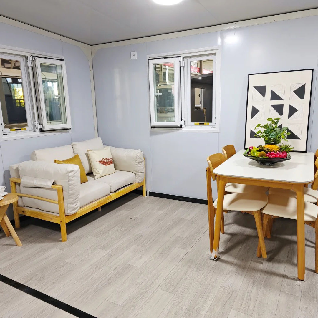 Luxury Expandable Container House with Double Wings Prefab Modular Steel Structure Mobile Home for Camping &amp; Worksite