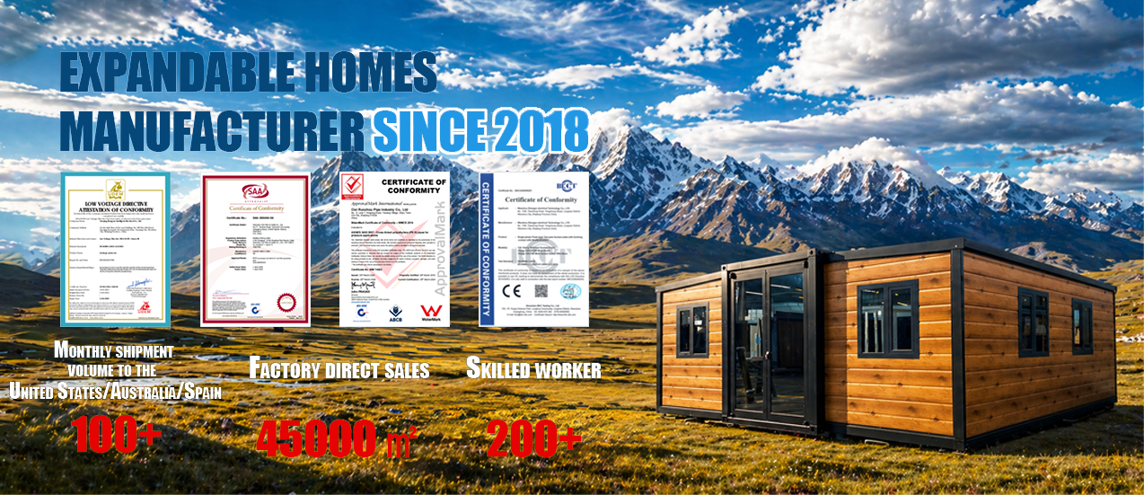 Insulated 20Ft 40Ft Container Expandable Prefabricated House 2 3 4 5 Bedroom for Sale Prefab Luxury Portable Home Casa Portable