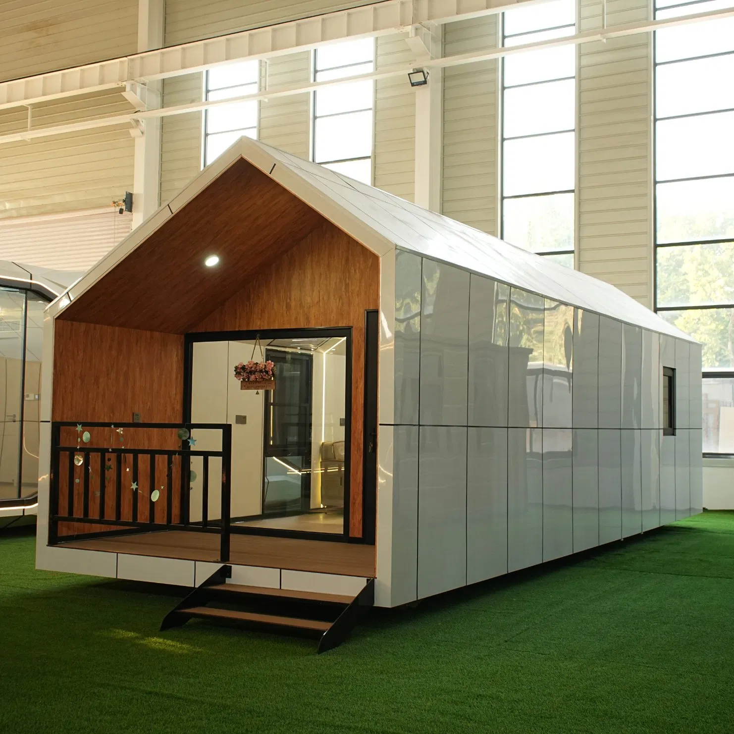 Flat Pack Lucury Prefab Mobile Modular Expandable Container House Prefabricated Vacation House
