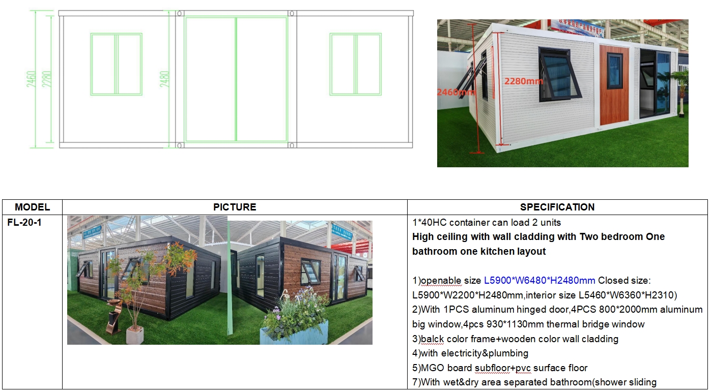 Flat Roof Model Interior/Exterior
